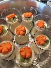 Japanese Savory Pudding, Chawanmushi(茶碗蒸し)